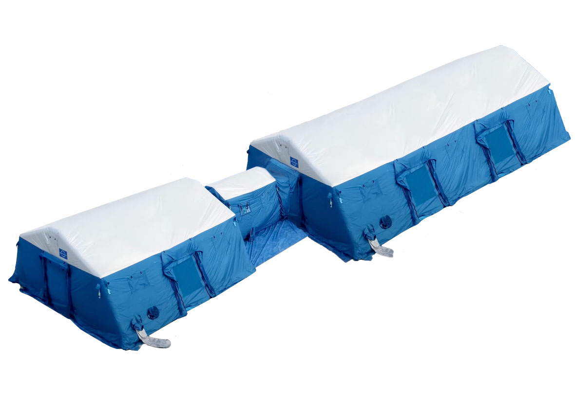 20Bed Inflatable Hospital Surge Unit Mobile Medical Tent